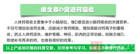 维生素D促进钙吸收 维生素D促进钙吸收