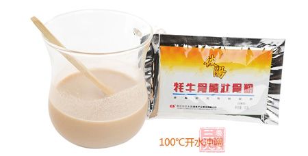 彼阳牌牦牛骨髓壮骨粉需100℃开水冲调