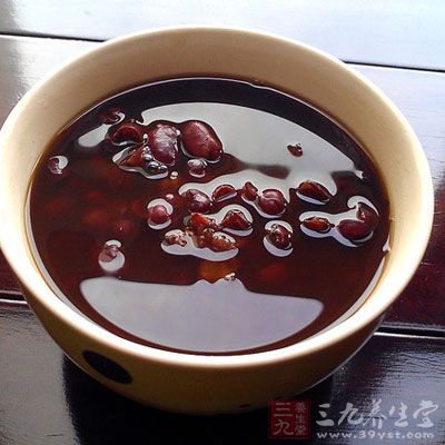 红豆汤可以很好的帮助排水肿