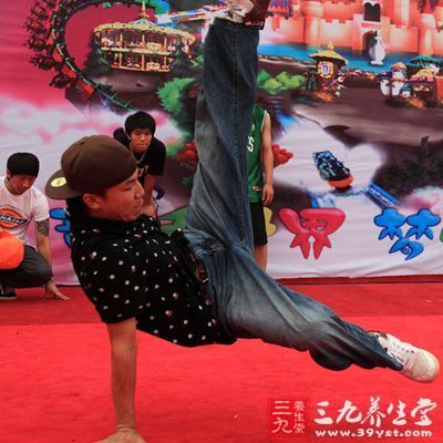 学跳街舞经常跳瘦腿够减肥瘦身-三九养照片怎么可以街舞图片