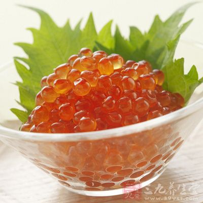 魚子更是上等的蛋白質(zhì)食品