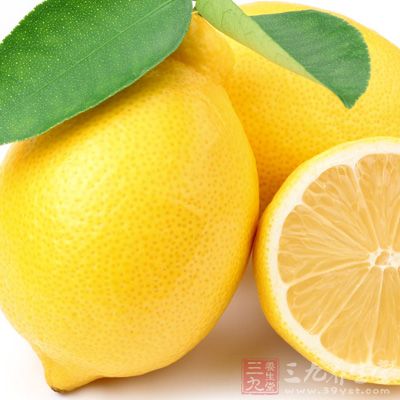 柠檬一直是公认的美白佳品