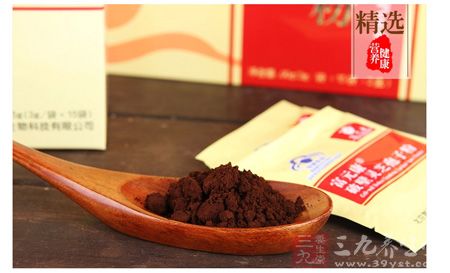 富元康R破壁灵芝孢子粉产品粉末图