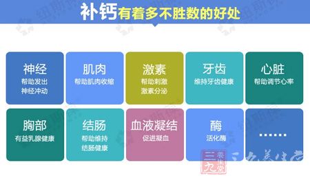 补钙有着多不胜数的好处 补钙有着多不胜数的好处