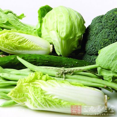 每天食用新鲜绿色蔬菜500克