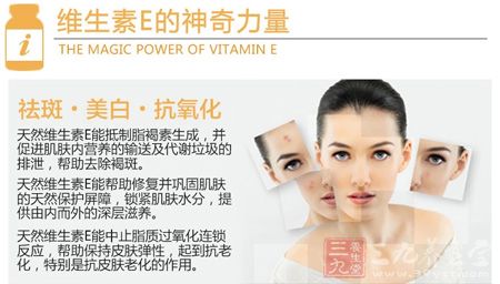 维生素E的神奇力量 维生素E的神奇力量
