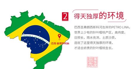 巴西圣弗朗西斯科河左岸的PETRO LINA,世界上少有的针叶樱桃产区 巴西圣弗朗西斯科河左岸的PETRO LINA,世界上少有的针叶樱桃产区