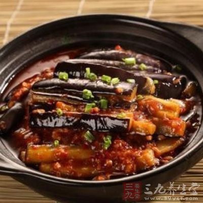 鱼香茄子煲