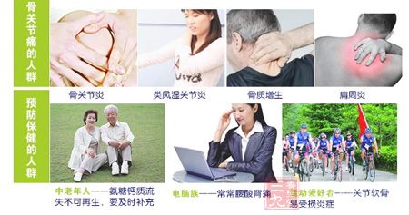 中老年人——氨糖钙质流失不可再生,要及时补充 中老年人——氨糖钙质流失不可再生,要及时补充