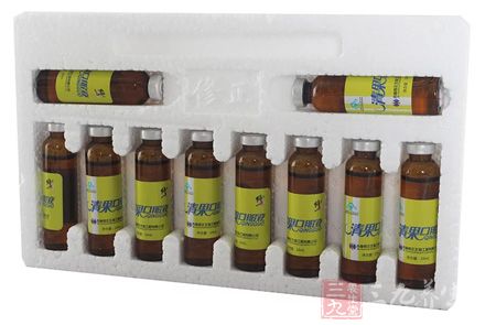 修正牌清果口服液产品内包装 修正牌清果口服液产品内包装