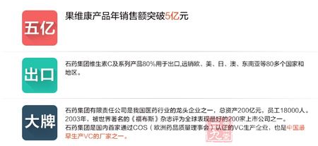 果维康产品年销售额突破5亿元 果维康产品年销售额突破5亿元