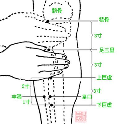 针灸足三里