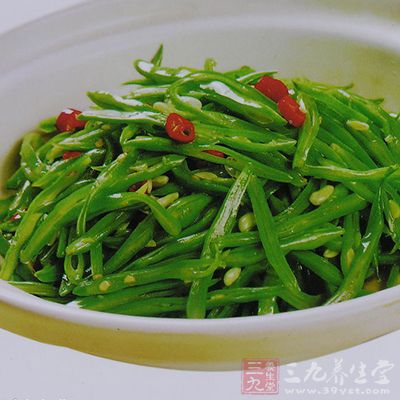 蒜蓉扁豆丝