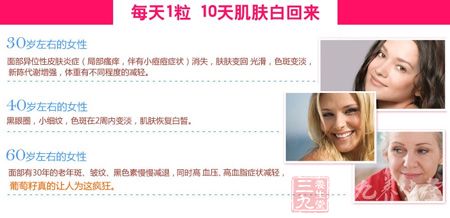 每天1粒10天肌肤白回来 每天1粒10天肌肤白回来