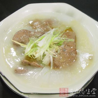 滋補(bǔ)食譜：豬肝粥