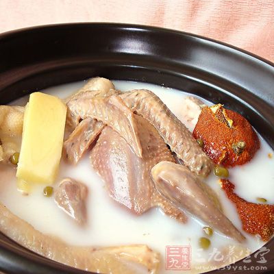 绿豆煲老鸽汤