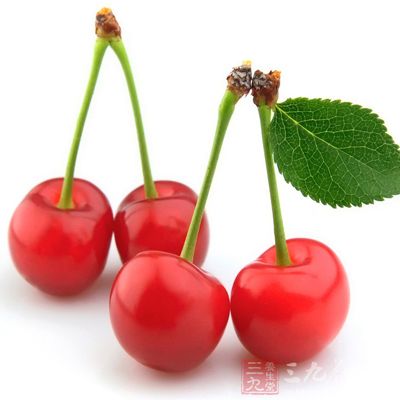 樱桃不仅可美容养颜，还能有效治疗痛经