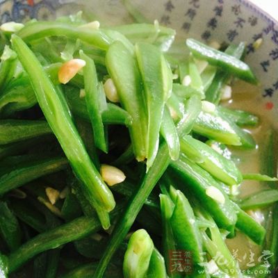 蒜蓉扁豆丝