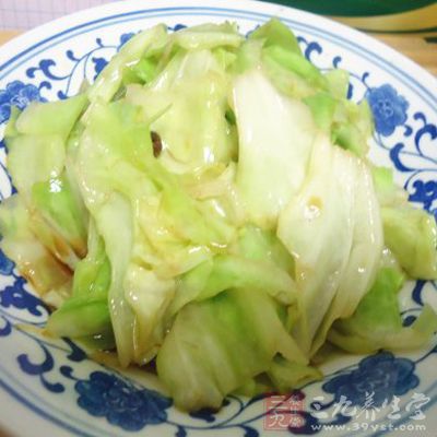 油泼卷心菜