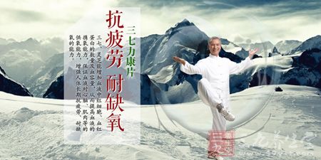 三七力康片抗疲劳 耐缺氧