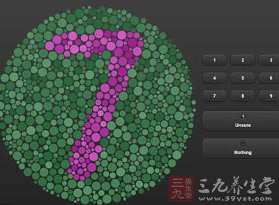 随着测试的进行,数字颜色和背景区别色也分别不同