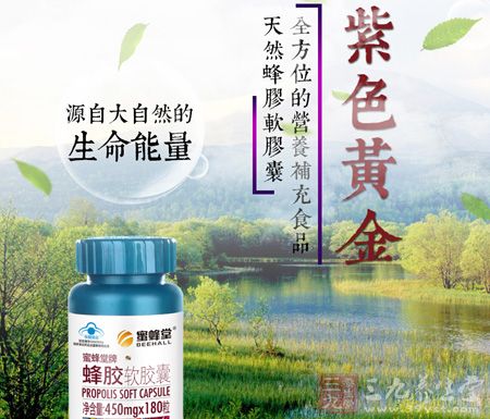 全方位的营养补充食品天然蜂胶软胶囊 全方位的营养补充食品天然蜂胶软胶囊