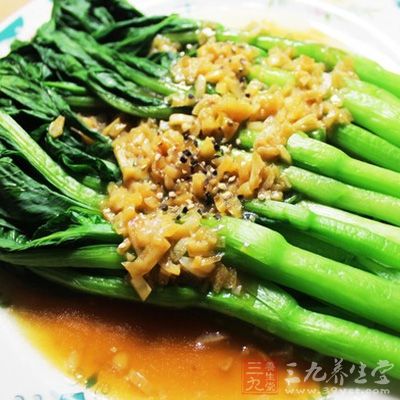 魚香油菜心的制作方法