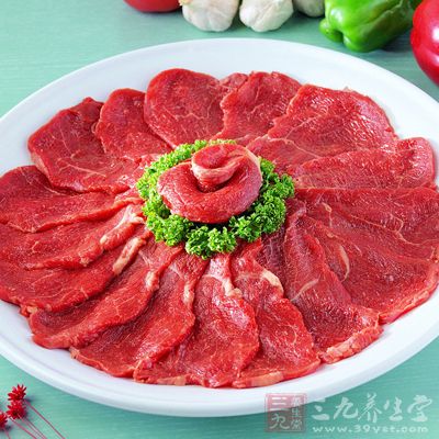 牛肉、瘦肉等含有高蛋白质