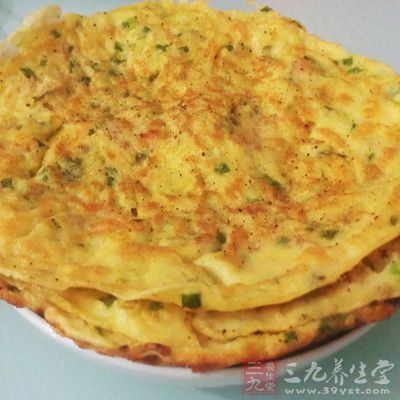 玉米雞蛋煎餅的制作方法