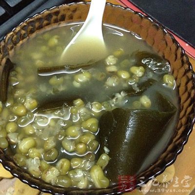 綠豆海帶湯