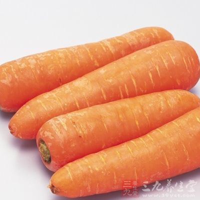 胡萝卜能刺激皮肤的新陈代谢
