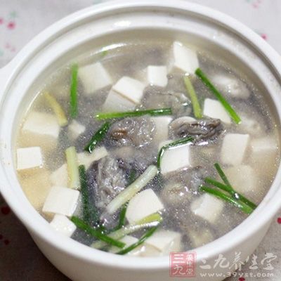 牡蠣豆腐的制作方法