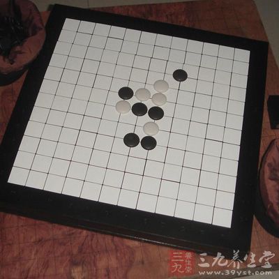 围棋盘用来争胜负