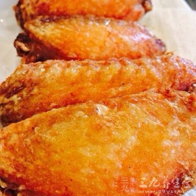 酥炸鸡翅的制作方法