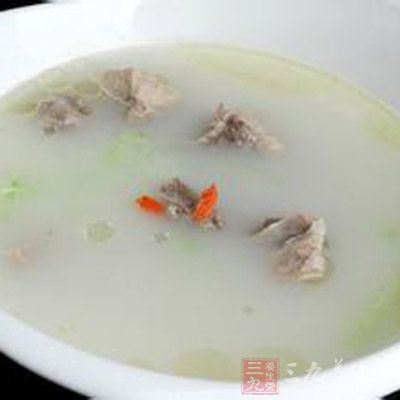 奶白冬瓜排骨湯