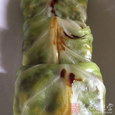 圓白菜包飯的做法