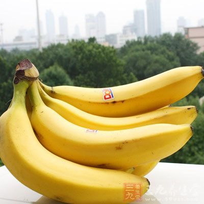 香蕉富含膳食纤维