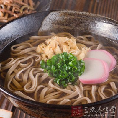 香芝麻蕎麥面的制作方法