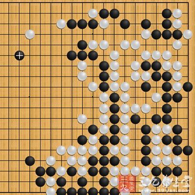 整个围棋盘是正方形的