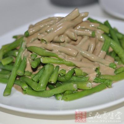 蒜香麻酱豆角