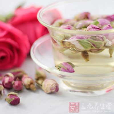 玫瑰花茶的泡法一：粉玫瑰茶