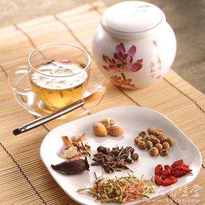 胡桃仁10克，绿茶15克，蜂蜜适量