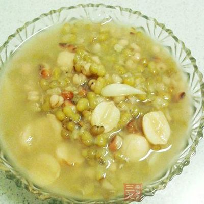 百合綠豆湯