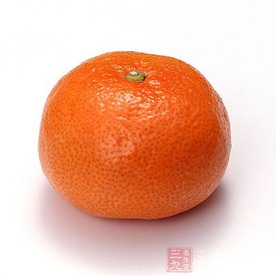 橘子中含维生素C和钙质较多