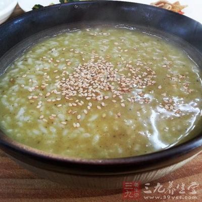 芝麻粥食疗