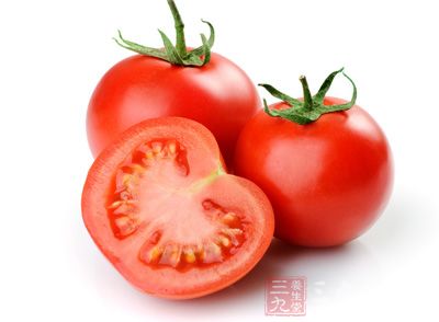 西红柿中含有加快酒精分解和吸收的特殊果糖成分