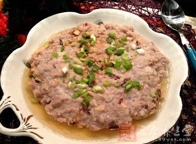 马蹄蒸肉饼——10分钟做出宝宝营养肉饼