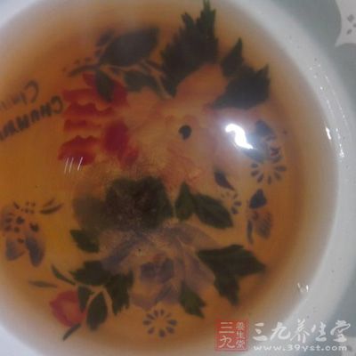 组成：苋菜30克，生甘草10克，旱莲草30克，蜂蜜10毫升