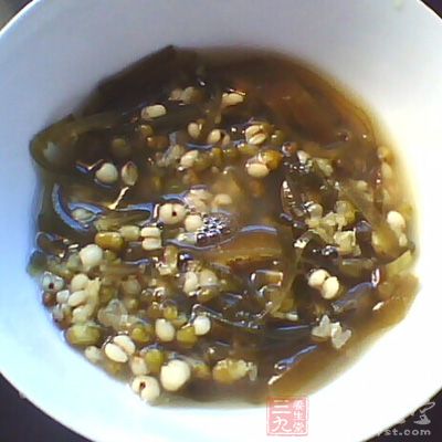 苡仁綠豆海帶湯