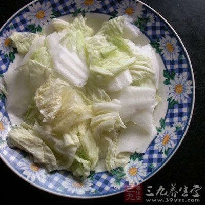 準(zhǔn)備材料白菜